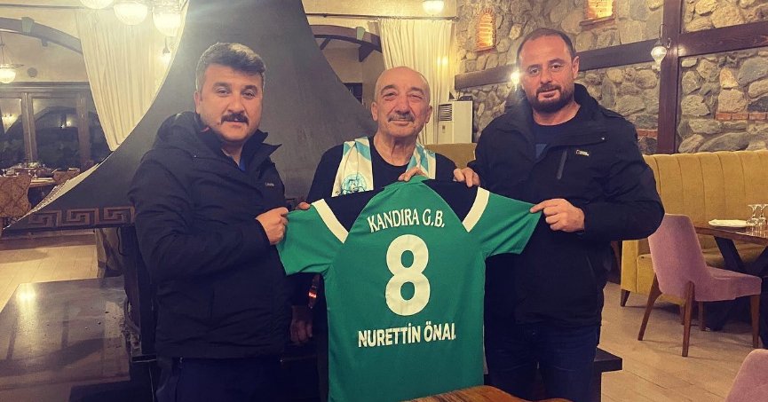 Kandıra GB eski futbolcusunu unutmadı