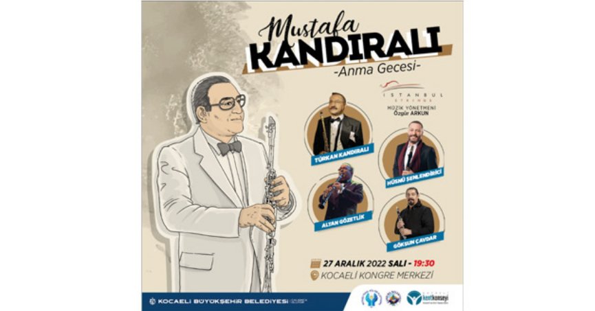 Büyükşehir, Mustafa Kandıralı’yı anacak