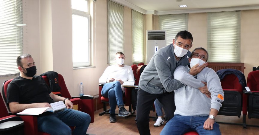 2022 yılında 740 kişiye  temel ilkyardım eğitimi