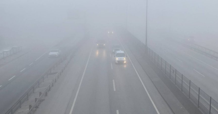 Kocaeli'de yoğun sis