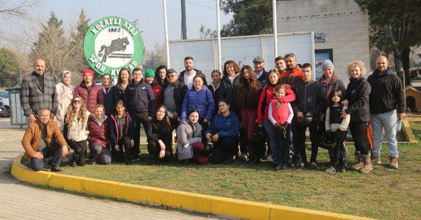 Binici adayları sınavdan geçti