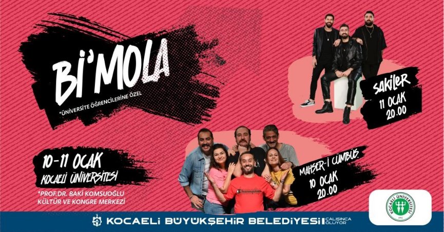 Büyükşehir’den KOÜ Kampüsünde Bi’Mola