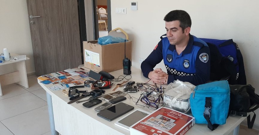 Kayıp eşyalar zabıta dairesinde