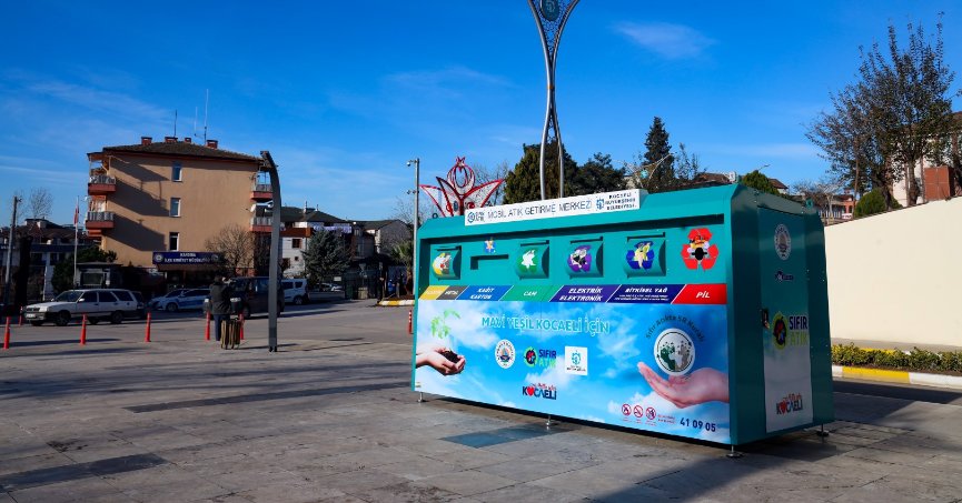 12 ilçeye 80 adet Mobil Atık Getirme Merkezi