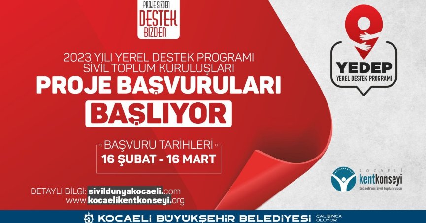 YEDEP’te 2023 yılı başvuruları başlıyor