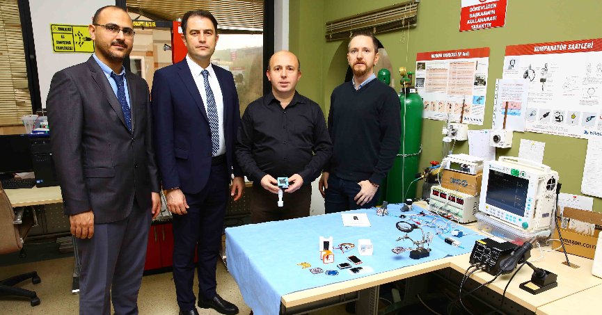 KOÜ’de yerli tıbbi cihaz üretimi yapıldı