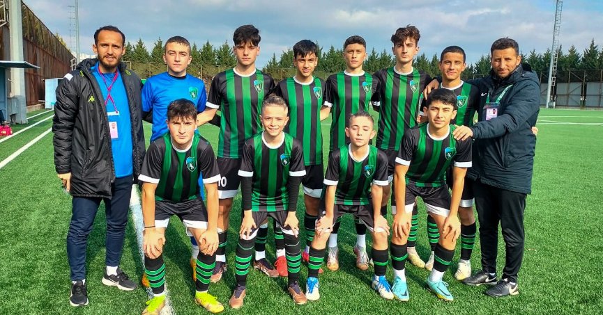 U14’ten Düzce’ye plaka 4-1
