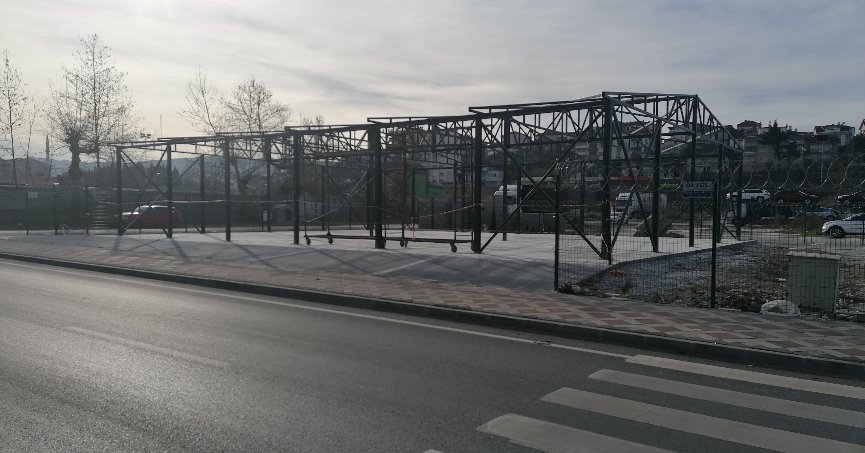 Eski sanayi alanında işyerleri oluşturuluyor