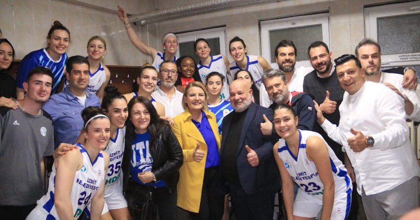 İzmitli periler rakip tanımıyor 86-78