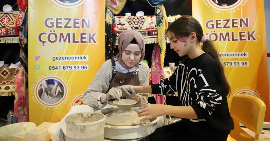 Kongre Merkezi’nde  neşe dolu etkinlikler