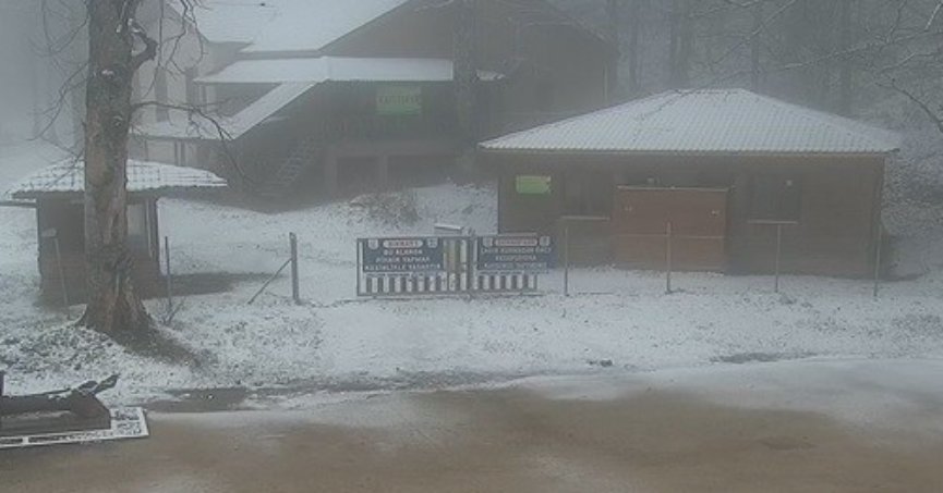 Yüksek kesimlerde kar yağışı başladı