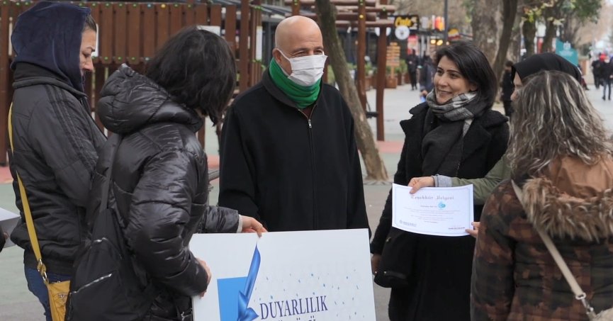 Büyükşehir’den dikkat çeken sosyal deney