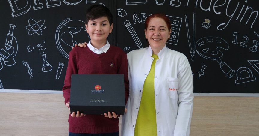 Üç bilgievi öğrencisi gurur kaynağı oldu