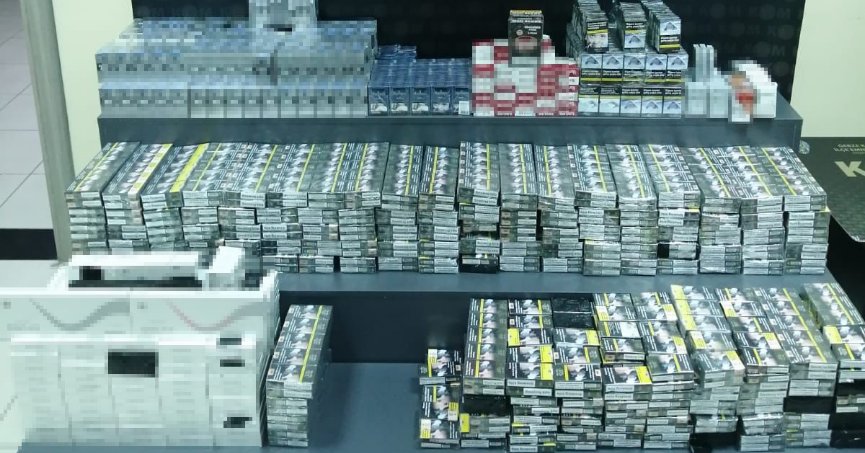 3 bin 109 paket kaçak  sigara ele geçirildi