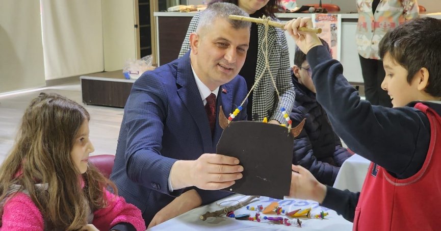 Atık malzemeler sanata dönüştü