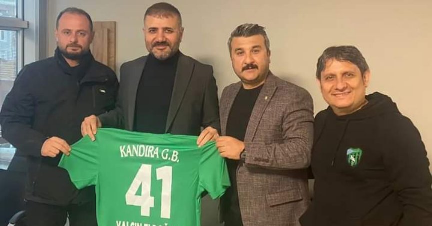 Kandıra G.B’den Yalçın Eldoğan’a teşekkür 