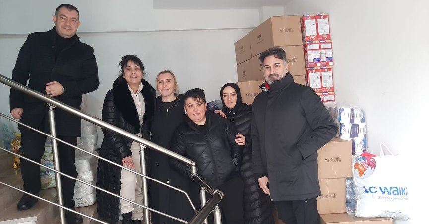 EMŞAV Kocaeli yardım tırı yola çıktı