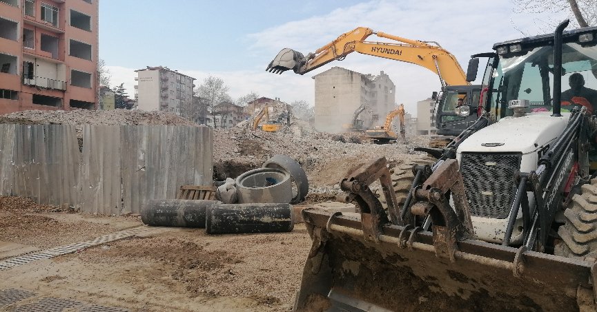 Dönüşümde yıkım  süreci bitmek üzere