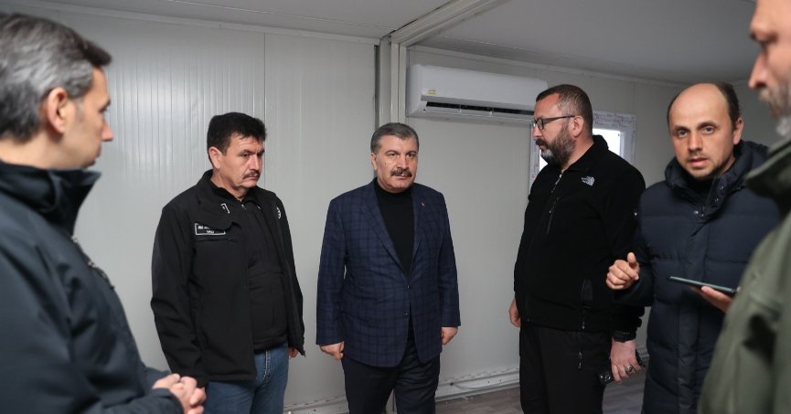 Koca, Büyükşehir’in  hastanesini inceledi