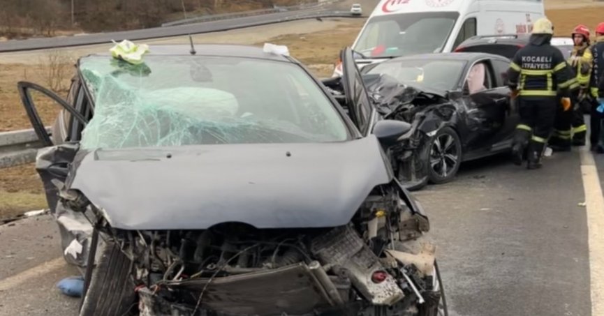 Aynı belediyeden 3 müdür kazada yaralandı