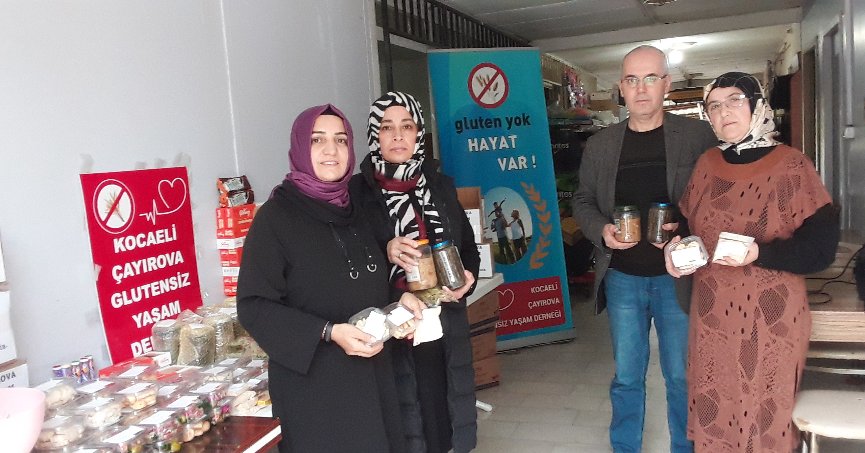Depremzede çölyak  hastalarına destek