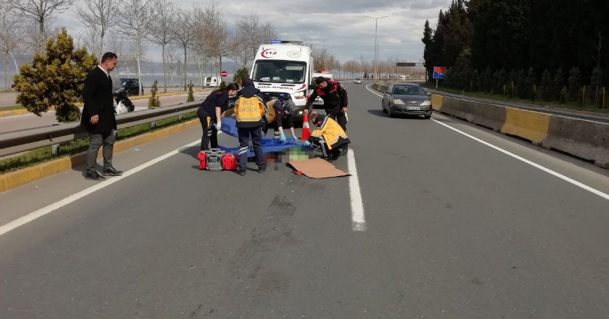 Tırın çarptığı yaya hayatını kaybetti