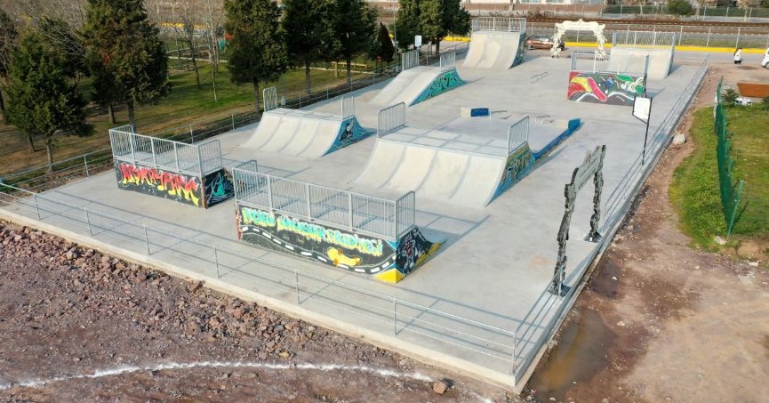 Kaykay pisti tamamlandı