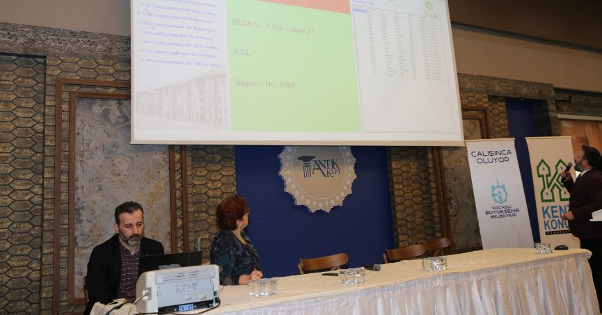 SağlıkKent’te 212 dairenin sahipleri belli oldu