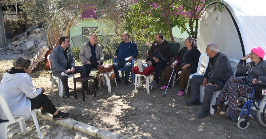 Depremzede ailenin talebi karşılandı