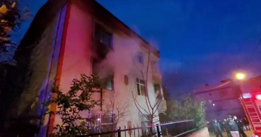 Elektrikli sobadan yangın çıktı