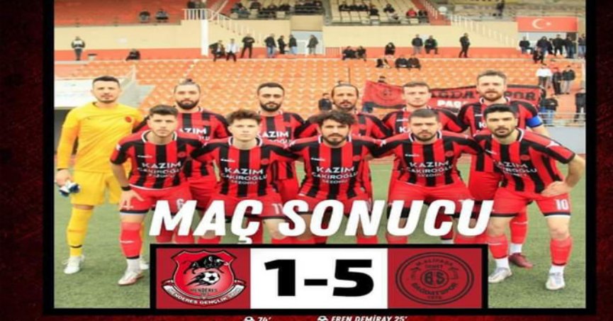 Bağdatspor farklı kazandı 1-5