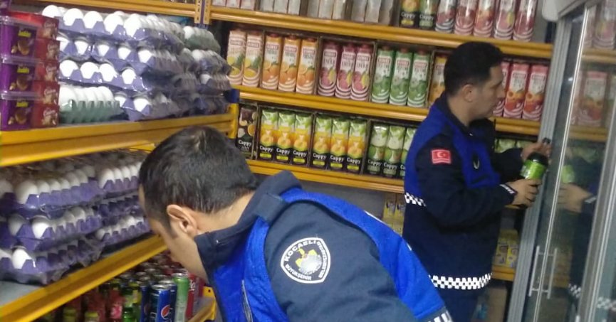 Zabıta, tarihi geçmiş  ürünlere el koydu