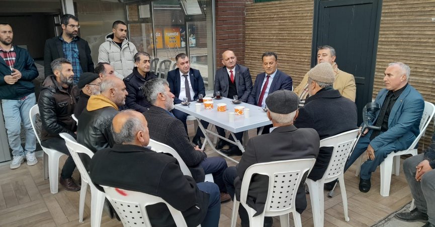 Abdurrahman Yılmaz'dan taziye ziyareti 