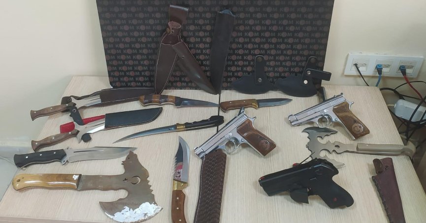 Kocaeli’de silah ticareti operasyonu: 5 gözaltı