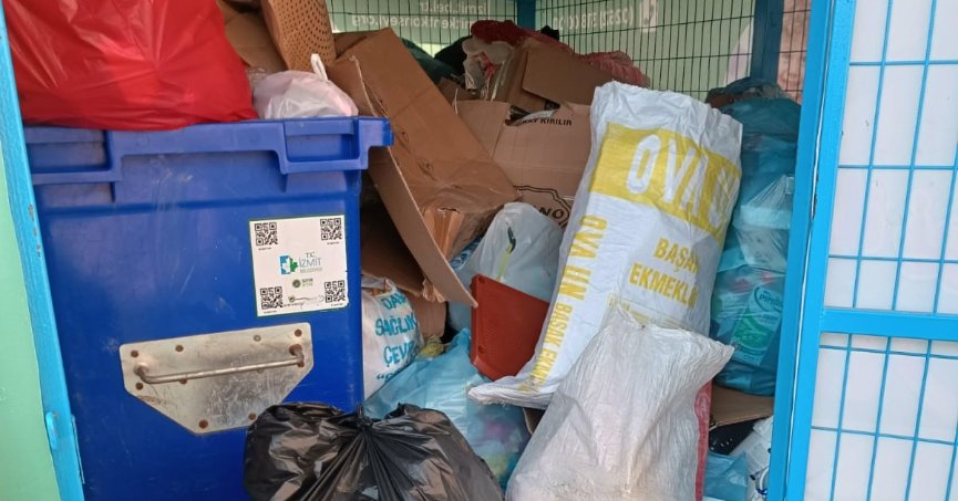 2 ayda 6 ton atık, geri  dönüşüme kazandırıldı