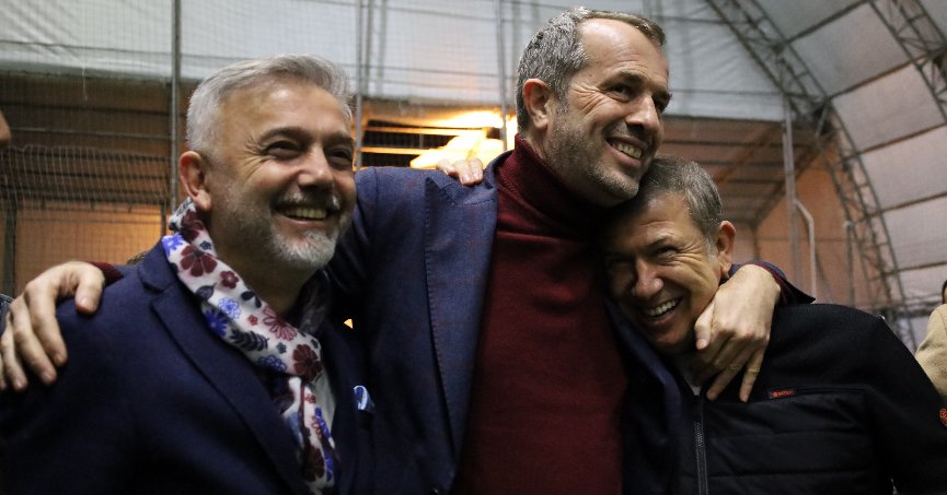 3 efsane golcü yan yana geldi