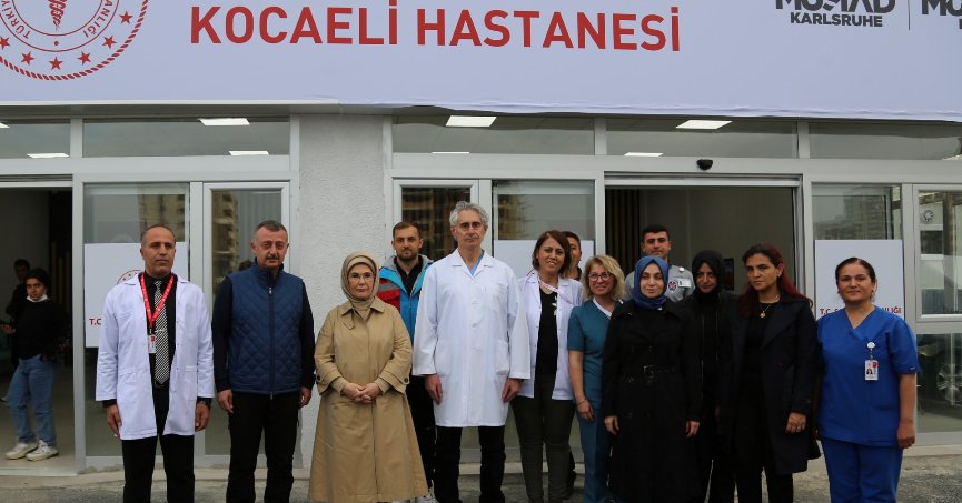 Emine Erdoğan’dan hastaneye övgü