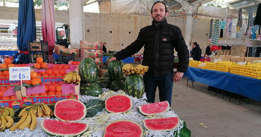 Karpuz, kilosu 30 TL’den tezgahta