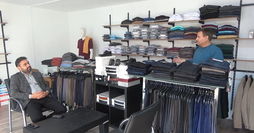 Esnaflar yeni iş yerlerinde  ticari hayatına başladı