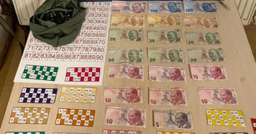 Kumar oynayan 9  kişiye para cezası