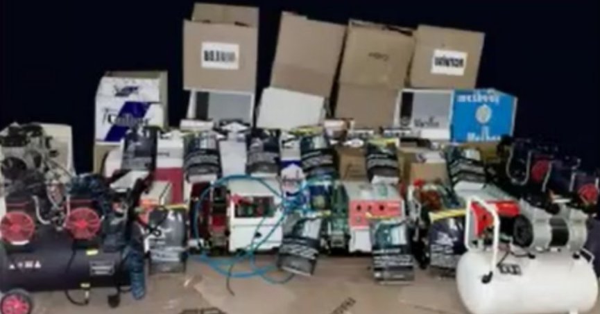 4 adresi sigara üretim fabrikasına çevirdiler