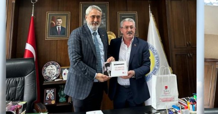 Tekin Uygur’dan spor camiasına ziyaret