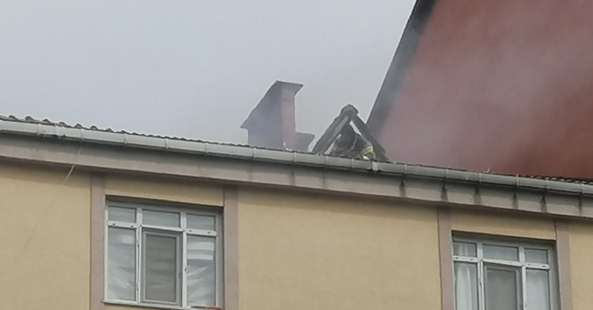 Baca yangını korkuttu