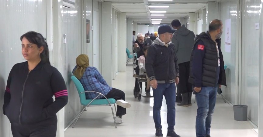Hatay’daki Kocaeli Hastanesi binlerce afetzedeyi tedavi etti
