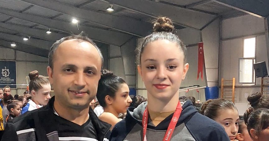 Damla Can birinci oldu