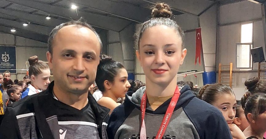 Damla Can birinci oldu