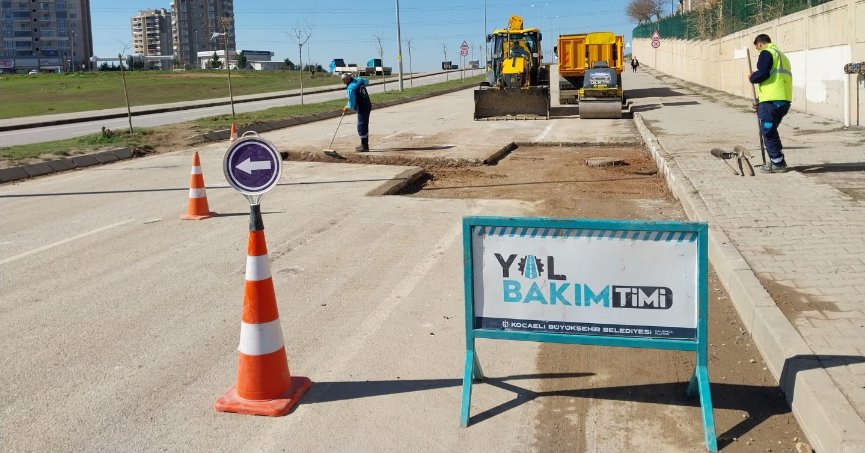 Yol Bakım Timinden  konforlu ulaşıma katkı