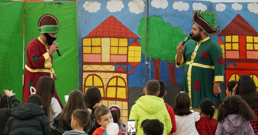 Ramazan akşamı şenliğine yoğun ilgi