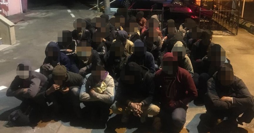 Kocaeli’de 25 düzensiz göçmen yakalandı