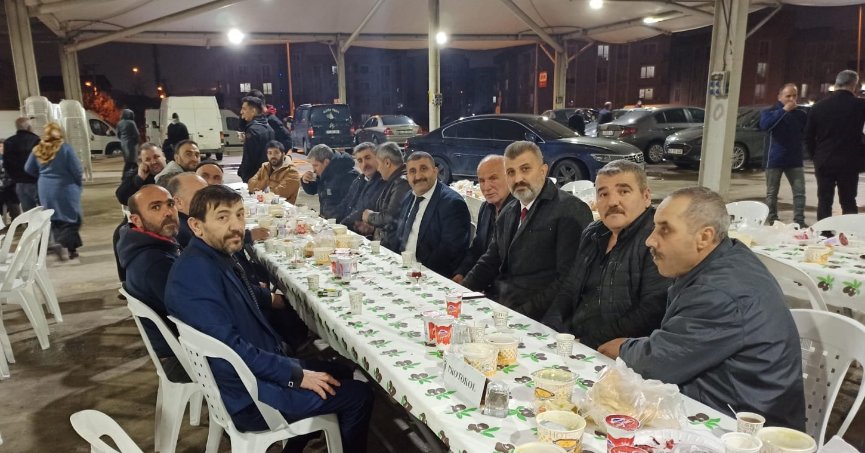 Seyyar Pazarcılar iftarda buluştu